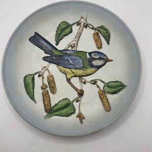 Goebel Blue and Green Bird Plate